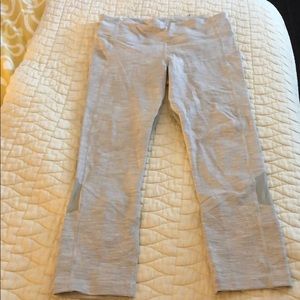 Lululemon Pace Rival Crops, Size 6